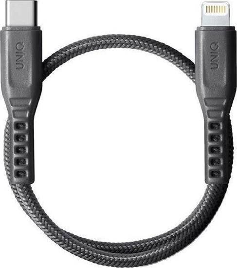 Picture of Kabel USB Uniq USB-C - Lightning 0.3 m Szary (UNIQ878)