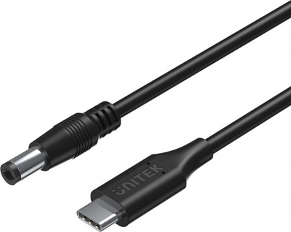 Изображение Kabel USB Unitek USB-C - DC 5.5 x 2.5 mm 1.8 m Czarny (C14116BK-1.8M)