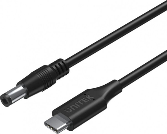 Picture of Kabel USB Unitek USB-C - DC 5.5 x 2.5 mm 1.8 m Czarny (C14116BK-1.8M)