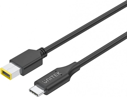 Изображение Kabel USB Unitek USB-C - Lenovo DC-in 1.8 m Czarny (C14115BK-1.8M)