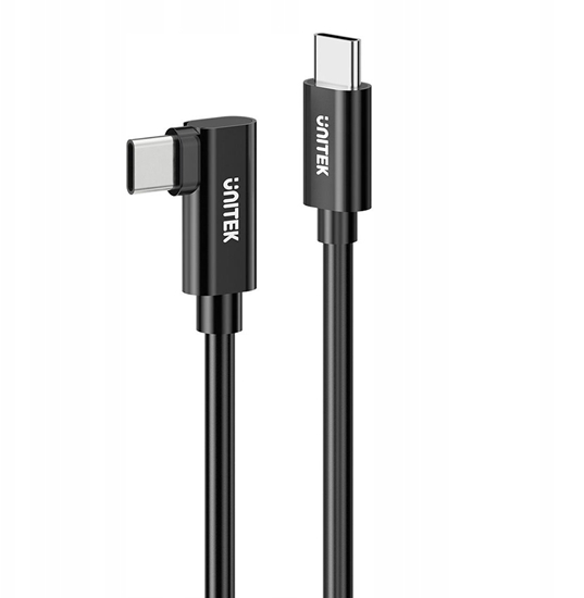 Изображение Kabel USB Unitek USB-C - USB-C 5 m Czarny (C14094ABK01-5M)
