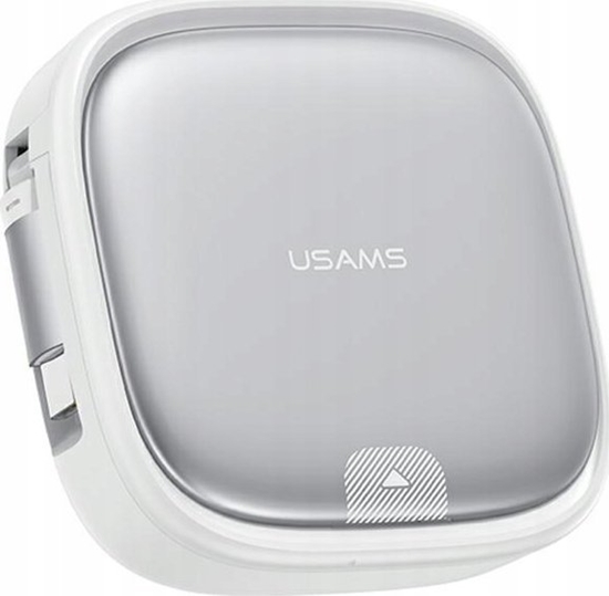 Picture of Kabel USB Usams USB-A - USB-C + microUSB + Lightning 1 m Srebrny (USA1023)