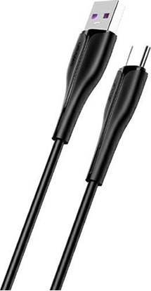 Изображение Kabel USB Usams USB-A - USB-C 1 m Czarny (SJ376USB01)