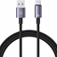 Attēls no Kabel USB Usams USB-A - USB-C 1.2 m Czarny (USA1053)