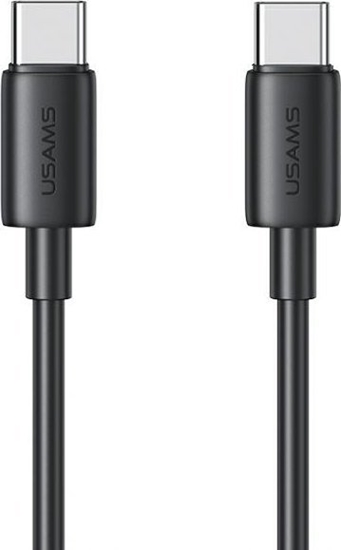 Изображение Kabel USB Usams USB-C - USB-C 1 m Czarny (USA1113)