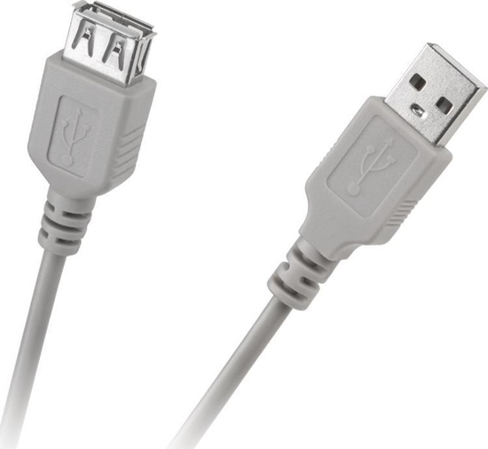 Picture of Kabel USB USB-A - USB-A 3 m Szary (KPO2783-3)