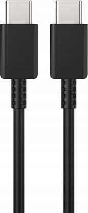 Attēls no Kabel USB USB-C - USB-C 1 m Czarny (34515)