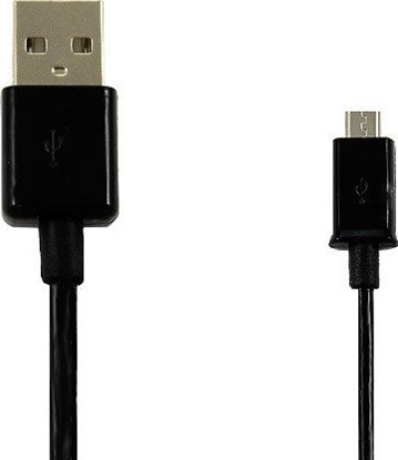 Изображение Kabel USB Vega USB-A - microUSB 1 m Czarny (14821)