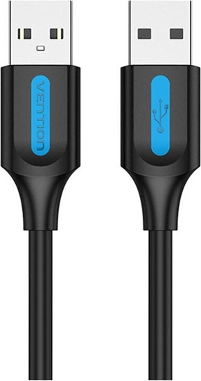 Picture of CABLE USB2.0 MALE TO MALE/2M BLACK COJBH VENTION