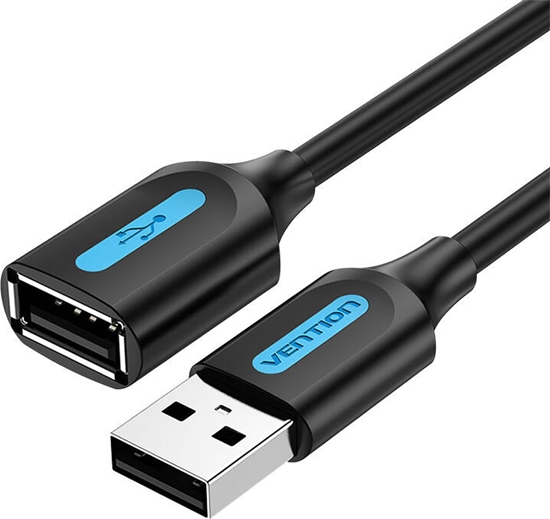Picture of CABLE USB2.0 MALE TO FEMALE/5M BLACK CBIBJ VENTION
