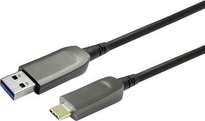 Изображение Kabel USB VivoLink USB-C - USB-A 10 m Czarny (PROUSBCAMMOP30)