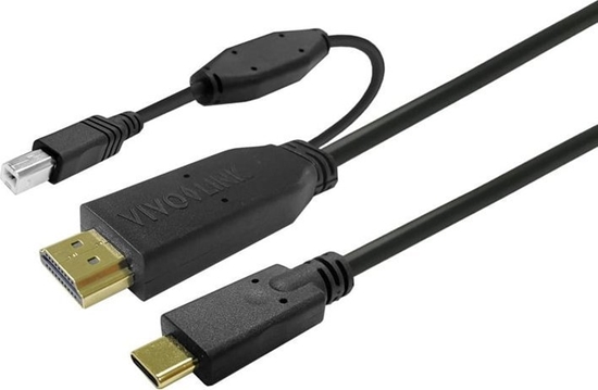 Picture of Kabel USB VivoLink USB-C - HDMI 5 m Czarny (PROUSBCHDMIUSBB5)