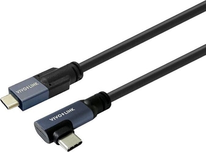 Attēls no Kabel USB VivoLink USB-C - USB-C 4 m Czarny (PROUSBCMM4A)