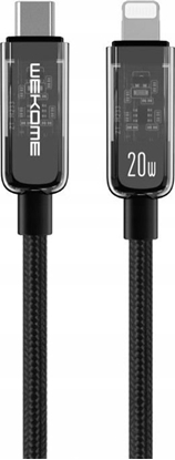 Picture of Kabel USB Wekome USB-C - Lightning 1.2 m Czarny (WK-WDC-181_BLACK)
