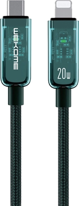 Picture of Kabel USB Wekome USB-C - Lightning 1.2 m Zielony (WK-WDC-181_GREEN)