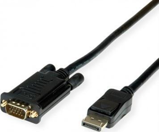 Picture of Value Cable DisplayPort - VGA, M / M, black, 1.5 m