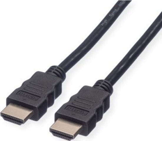 Picture of Value HDMI Ultra HD Cable + Ethernet, M/M, black, 1.5 m
