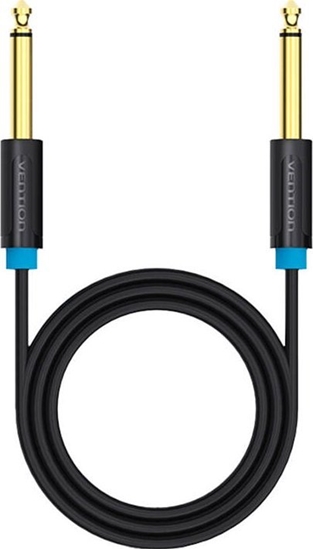 Picture of Vention Audio Cable TS 6.35mm Vention BAABJ 5m (black)