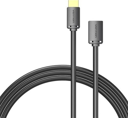 Изображение Vention HDMI 2.0 Male to HDMI 2.0 Female Extension Cable Vention AHCBI 3m, 4K 60Hz, (Black)