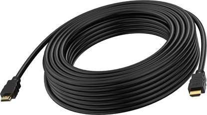 Picture of Kabel Vision VISION Professionelles Installations-HDMI-Kabel - LEBENSLANGE GARANTIE - 8K bei 30 Hz - HDMI-Version 2.1 - 48 Gbps - doppelt abgeschirmt - vergoldete Stecker - HDMI (M) auf HDMI (M) - Aussendurchmesser 8 mm - AWG 26 - 10 m - schwarz