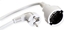 Attēls no Bachmann extension cable with earthing contact, 230VAC, white, 15 m
