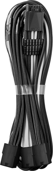 Picture of Kabel zasilajcy CableMod CableMod PRO ModMesh 12VHPWR auf 3x PCI-e Kabel - 45cm, schwarz/weiß