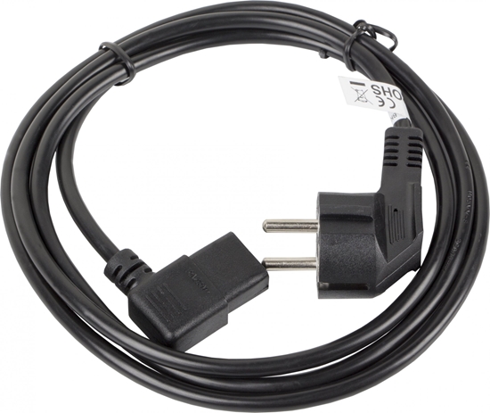 Изображение Kabel zasilajcy Lanberg Lanberg zasilajcy Schuko - C13 3.0m