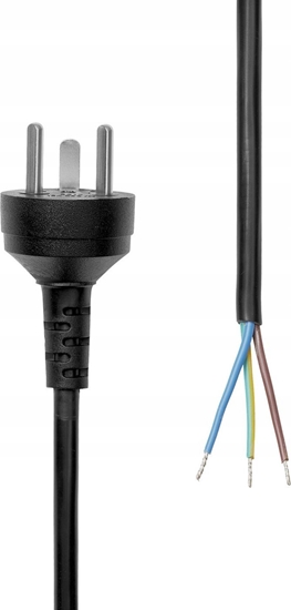 Picture of Kabel zasilajcy ProXtend ProXtend Power Cord Denmark EDB to Open End 1M Black