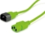 Attēls no Kabel zasilajcy Roline ROLINE Power Cable C14 to C13. Green. 1.8m