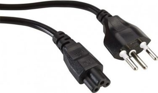 Picture of Kabel zasilajcy Value ROLINE Kabel zasilajcy T12 IEC320 C5 czarny 1.8m