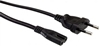 Picture of Value Euro Power Cable, 2-pin, black, 1 m