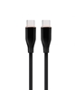 Изображение Kabelis Gembird Premium silicon USB Type-C Male - USB Type-C Male 1.5m Black