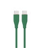 Picture of Kabelis Gembird Premium silicon USB Type-C Male - USB Type-C Male 1.5m Green