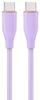 Picture of Kabelis Gembird Premium silicon USB Type-C Male - USB Type-C Male 1.5m Violet