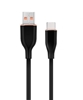 Picture of Kabelis Gembird Premium silicon USB-A Male - USB Type-C Male 1.5m Black