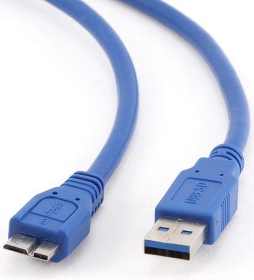 Picture of Kabelis Gembird USB Male - MicroUSB Male 3.0 0.5m Blue
