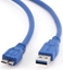 Изображение Kabelis Gembird USB Male - MicroUSB Male 3.0 0.5m Blue