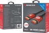 Picture of Kabelis Genesis HDMI Male - HDMI Male 3m 8K  PS4 / PS5 Red
