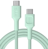 Picture of Kabelis Green Cell PowerStream USB Type-C Male - USB Type-C Male 100W Mint Green 1.2m 