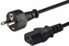 Picture of Kabelis Savio Schuko (M) Power Cable – IEC C13 1.8m