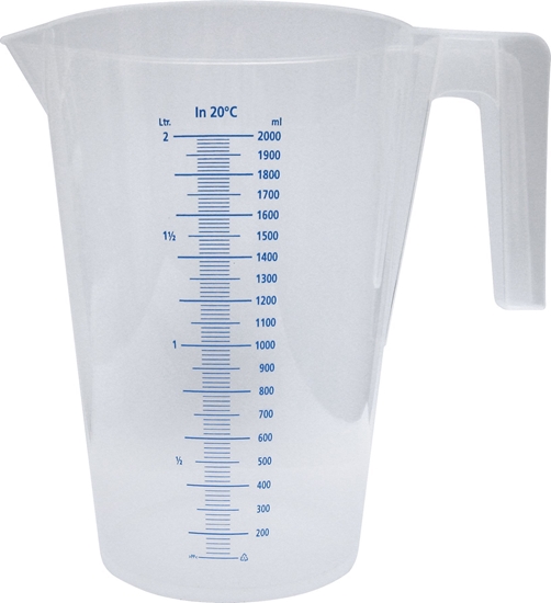 Изображение Kabi Målebæger 0.5 ltr Åben hank Blød plastik,1 stk