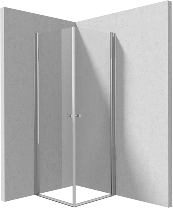Изображение Kabina prysznicowa kwadratowa 80x80 cm