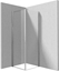 Изображение Kabina prysznicowa kwadratowa 80x80 cm