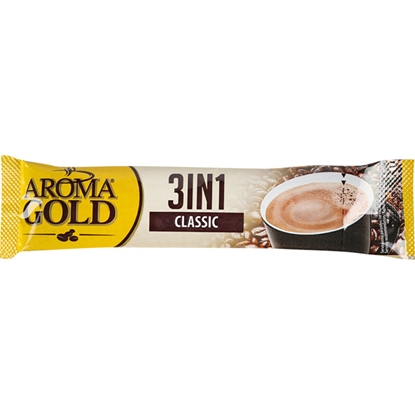 Изображение Kafijas dzēriens Aroma Gold Classic 3in1,17g