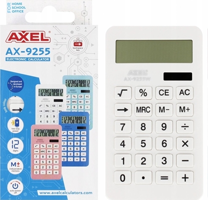 Picture of Kalkulator Axel KALKULATOR AXEL AX-9255W PUD 50/100 PG