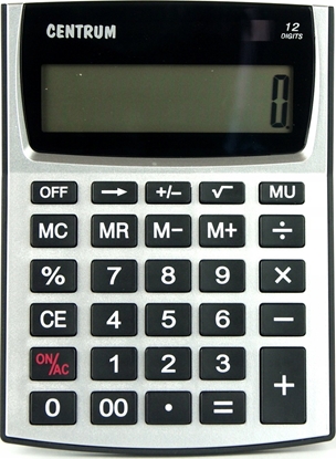 Picture of Kalkulator Centrum KALKULATOR CENTRUM 12 CYFR 150X144X20MM
