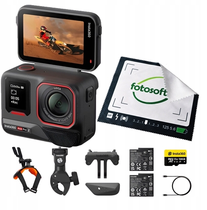 Attēls no Kamera Insta360 Ace Pro 2 Moto Combo czarna