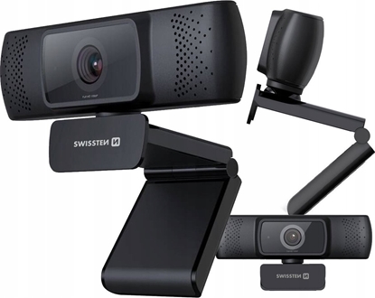 Attēls no Kamera internetowa Swissten Webcam fhd 1080p