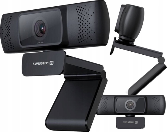 Picture of Kamera internetowa Swissten Webcam fhd 1080p