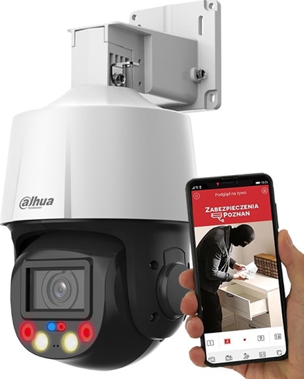 Picture of Kamera IP Dahua Technology obrotowa, 4Mpx, TiOC, Smart (SD3E405DB-GNY-A-PV1)